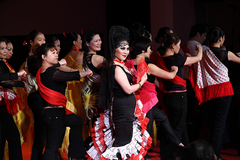 La pionera del mundo sino flamenco Flor de Loto