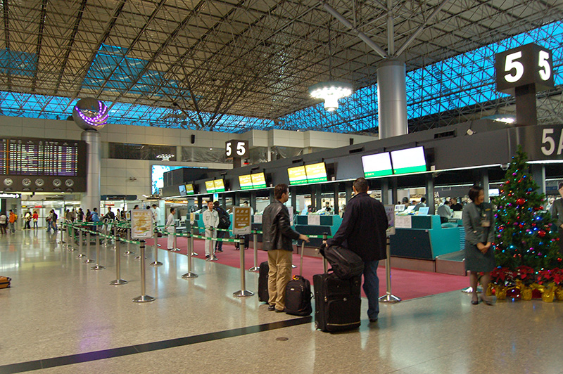 Sala principal de la terminal 1 del Aeropuerto Internacional de Taoyuan