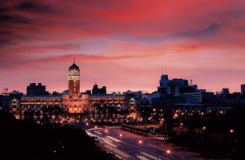 總統府夜景