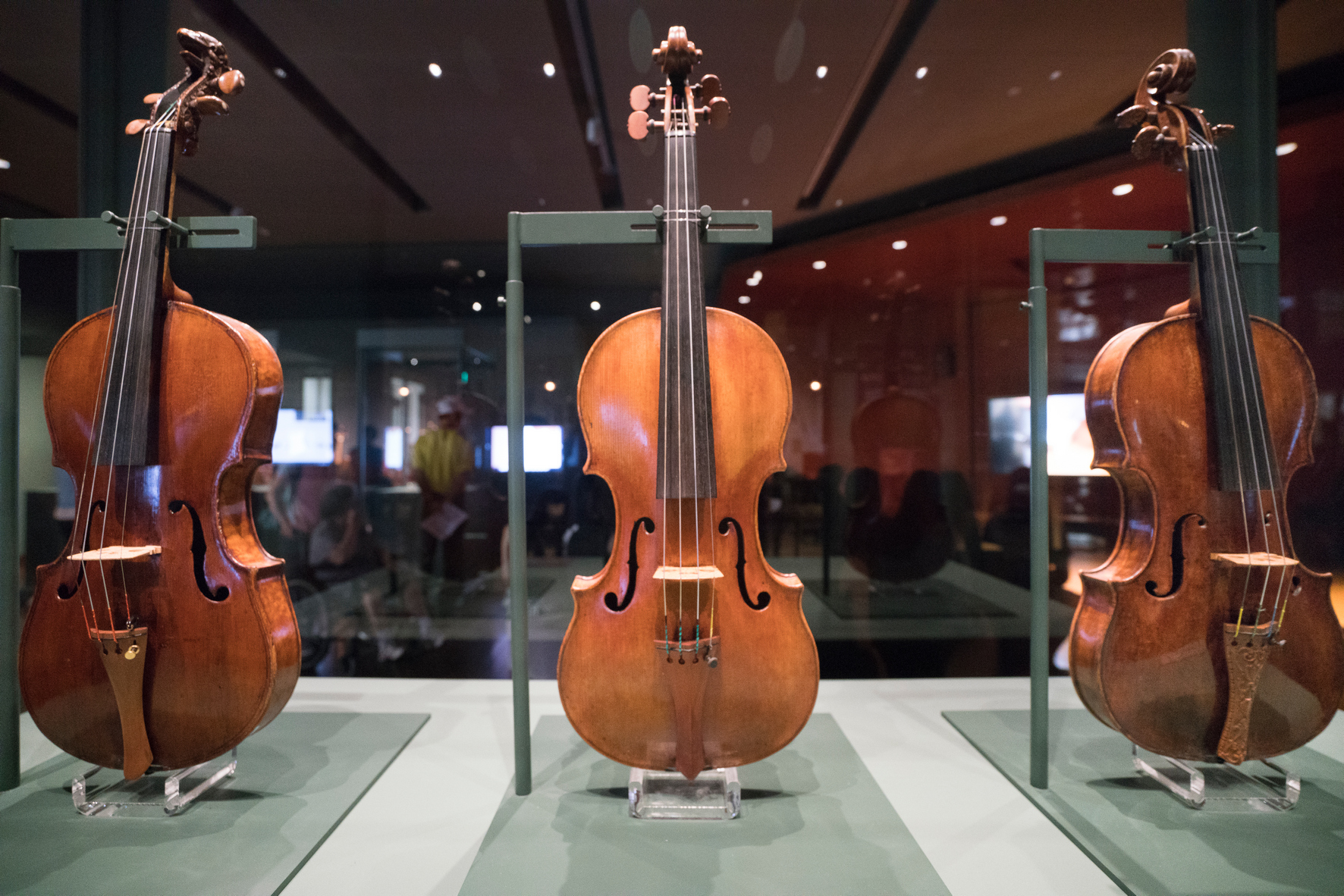 奇美博物館-樂器廳-提琴展區
