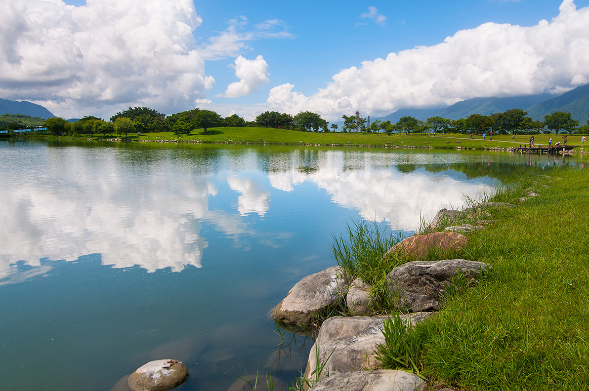 大坡池美景