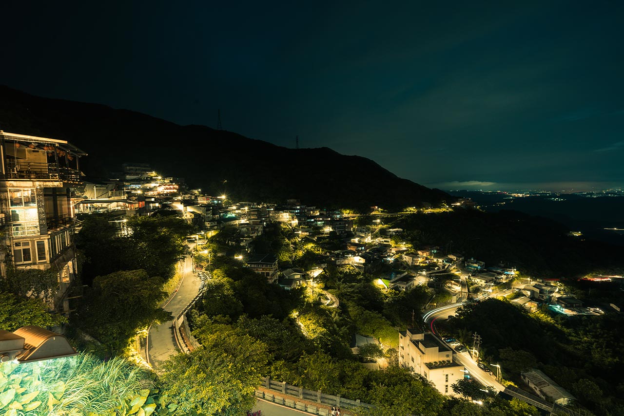 九份夜景