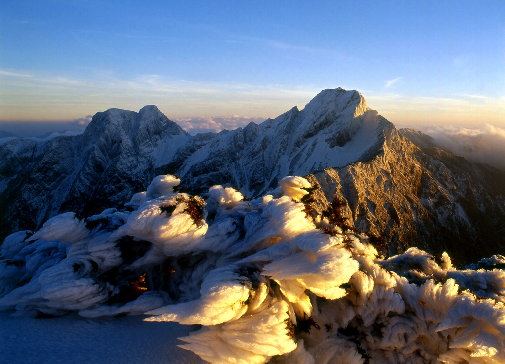 玉山國家公園雪景