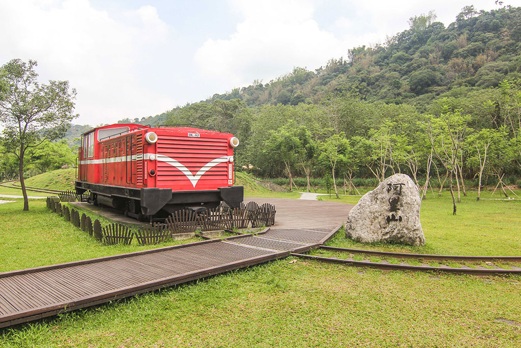 園區步道及小火車