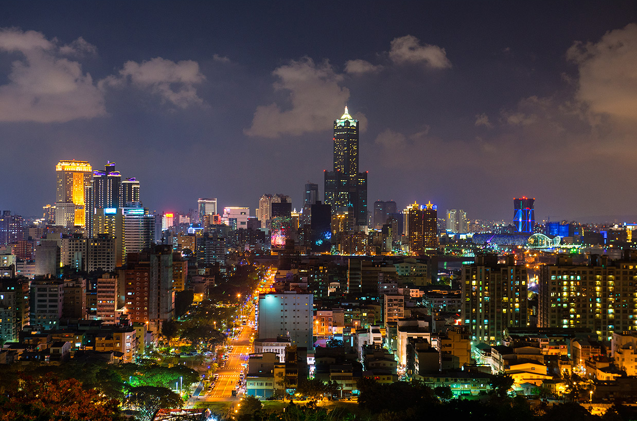 高雄港夜景