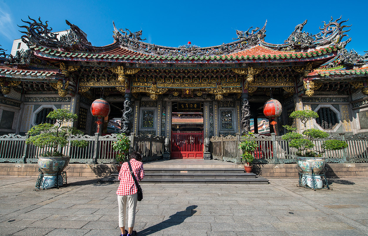 臺北龍山寺外觀