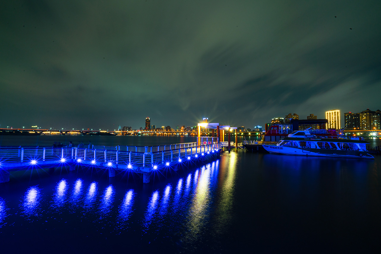 大稻埕碼頭夜景