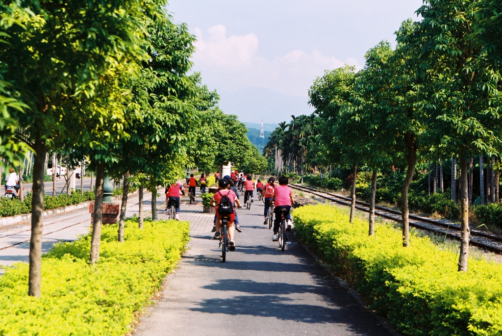 【集集鎮環鎮車道】不論春夏秋冬，輕踩腳踏車，全長20.8公里的集集環鎮車道，四季追風、任遊客自由行。