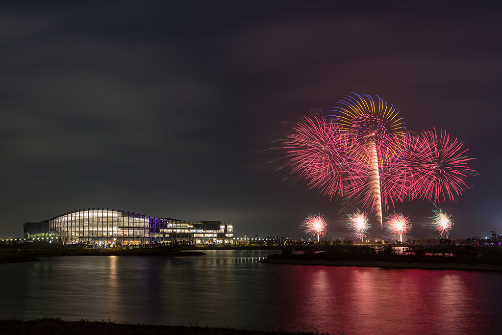 國立故宮博物院南部院區夜景