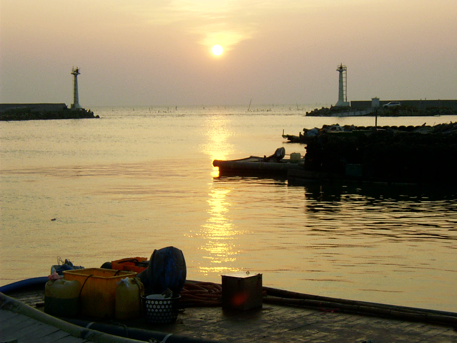 Puerto pesquero de Taixi