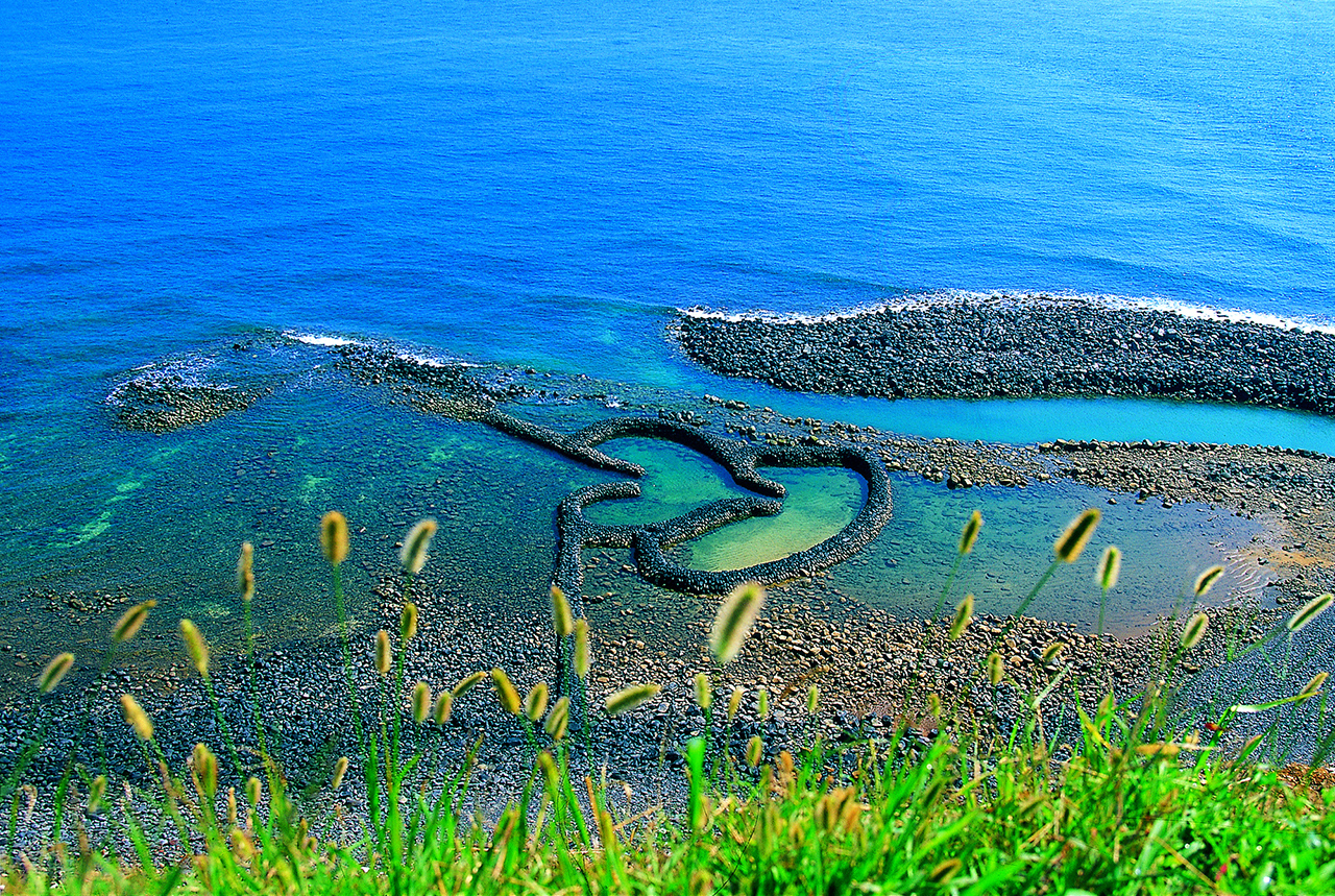 雙心石滬 澎湖景點