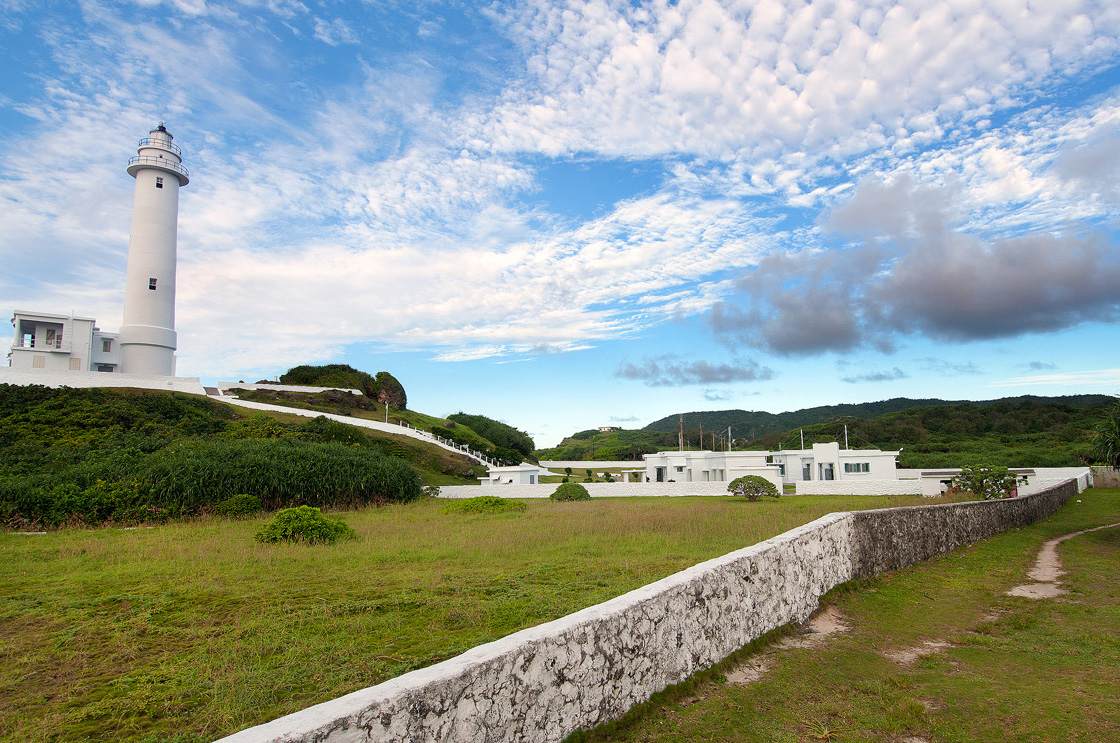 綠島燈塔美景