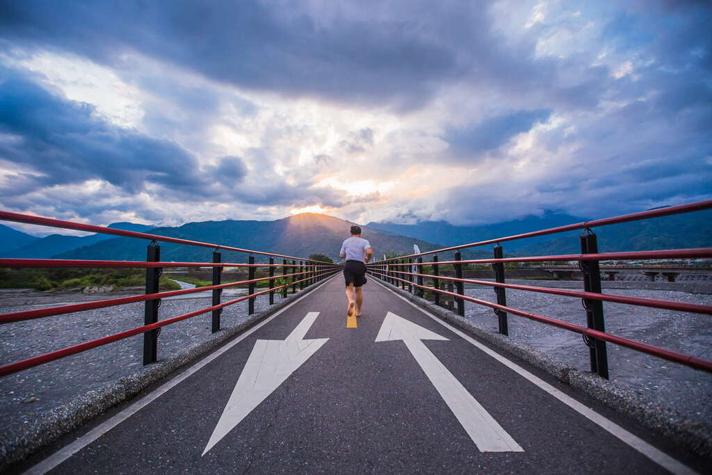 玉富自行車道是在地人運動的好地方