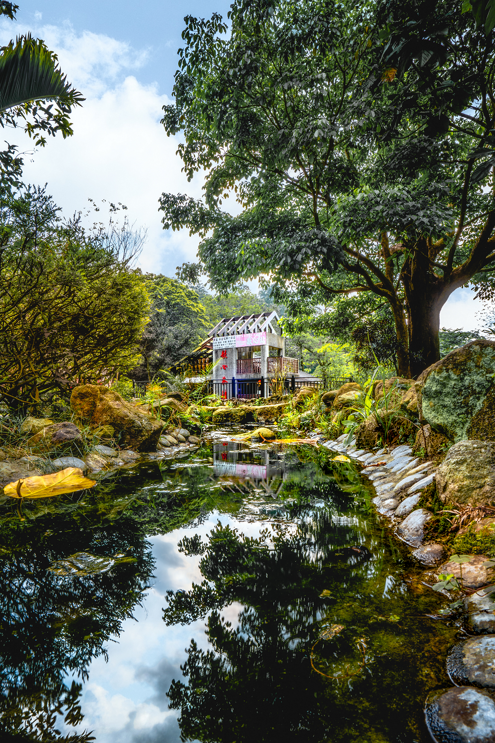 歇心茶樓美景