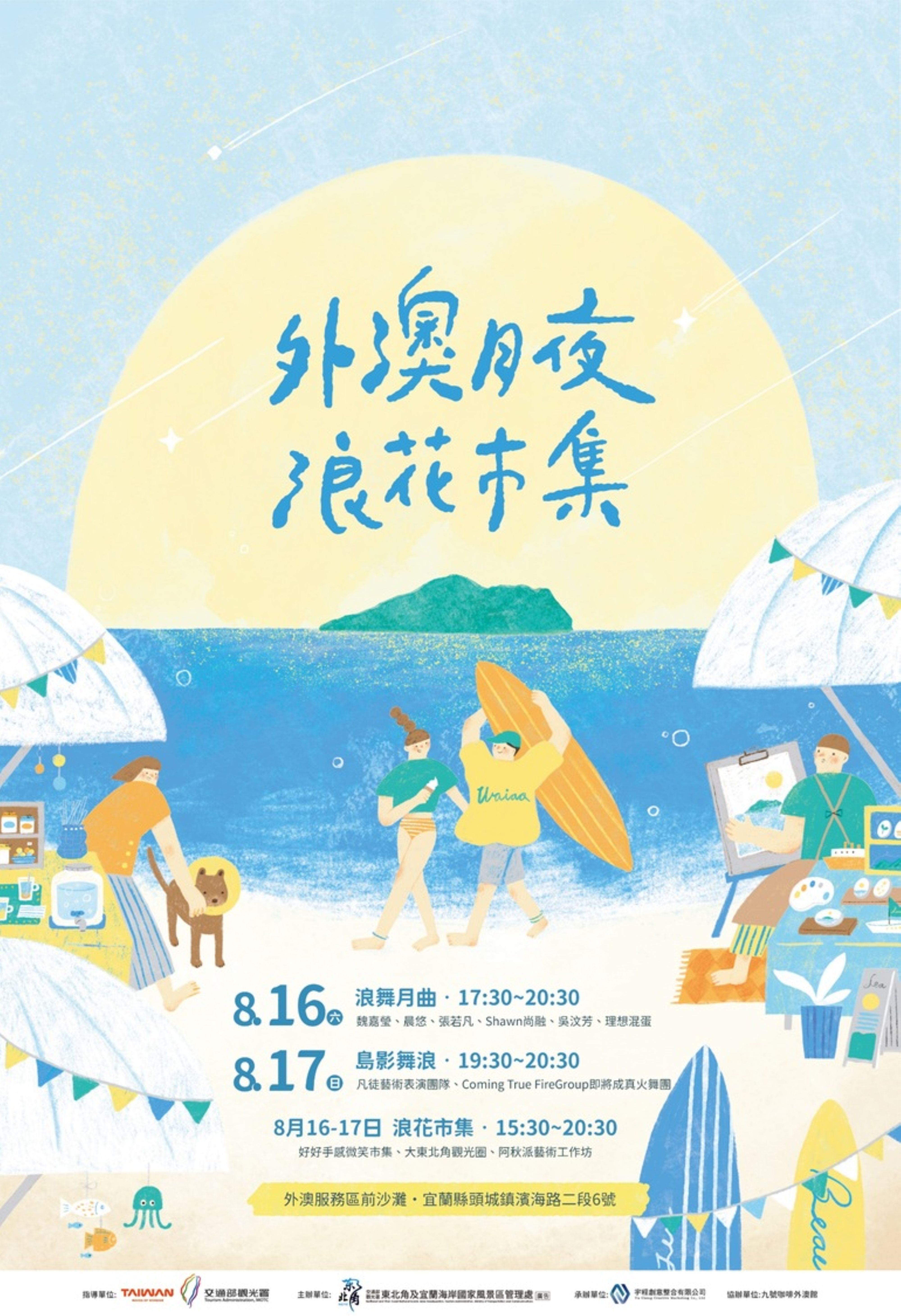 2025外澳月夜‧浪花市集