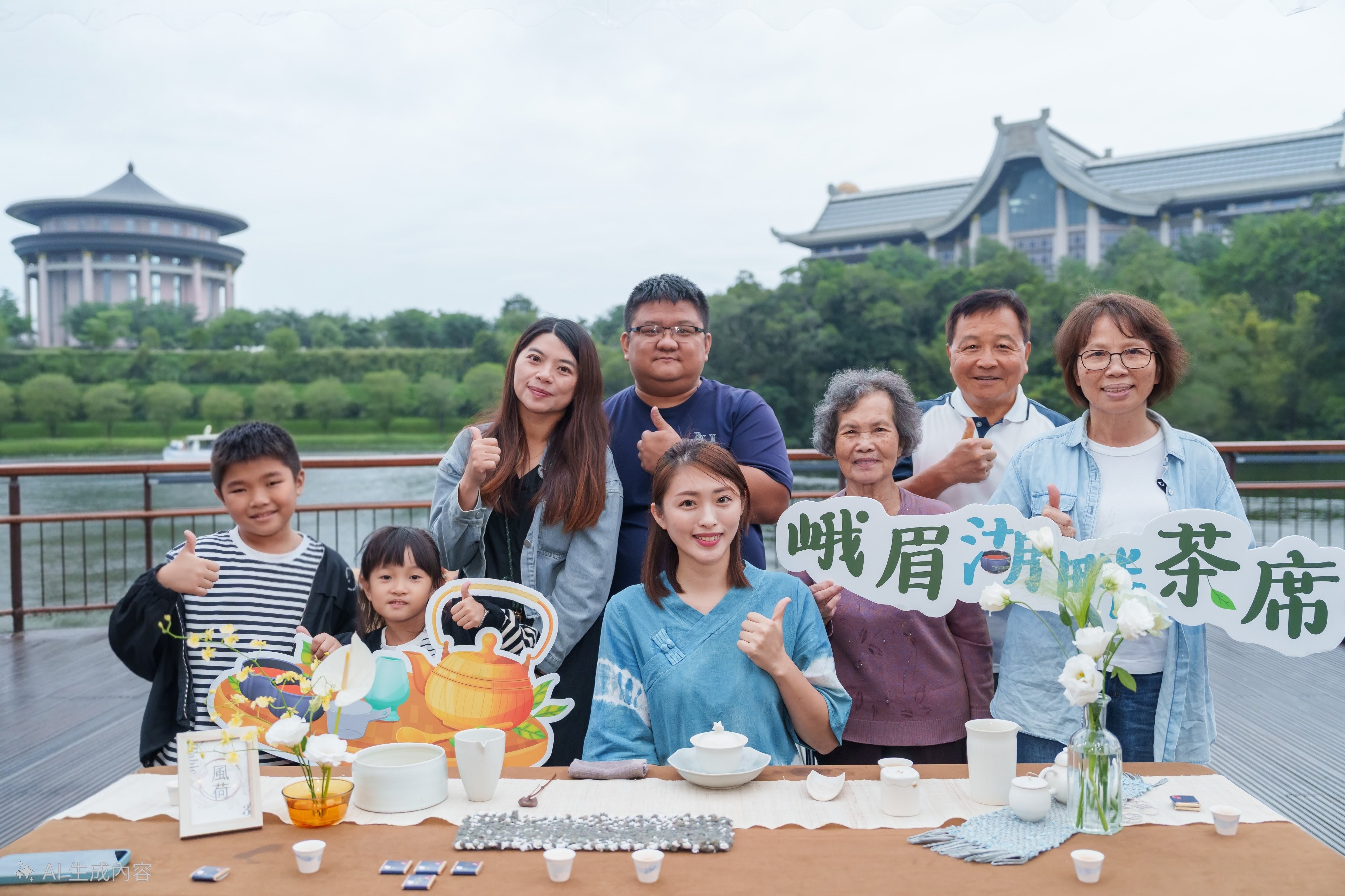 2025峨眉湖畔茶席