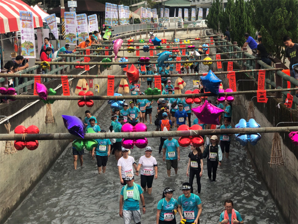 戀戀二水跑水馬拉松,二水國際跑水節