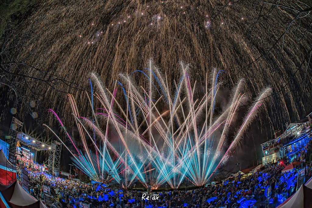 火樹銀花,合歡山國際暗空公園-星空清境跨年活動