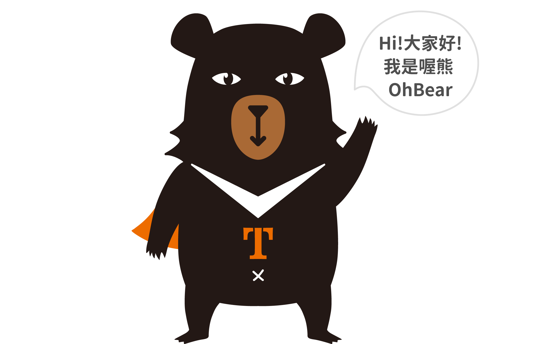 Hi！大家好！我是喔熊 OhBear！