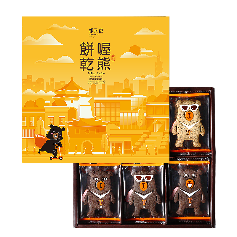 喔熊OhBear餅乾 (24入/盒)