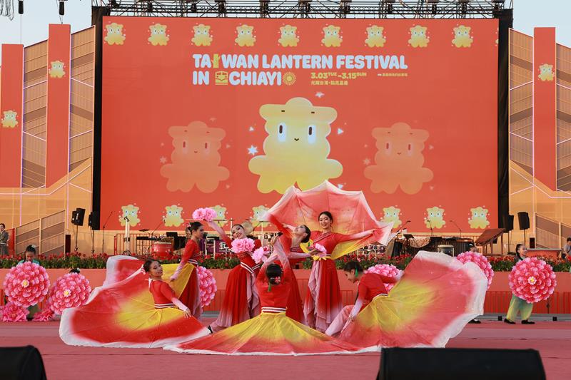 「2026台灣燈會」慶元宵 開幕表演熱鬧登場