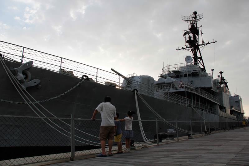 安平定情碼頭德陽艦園區