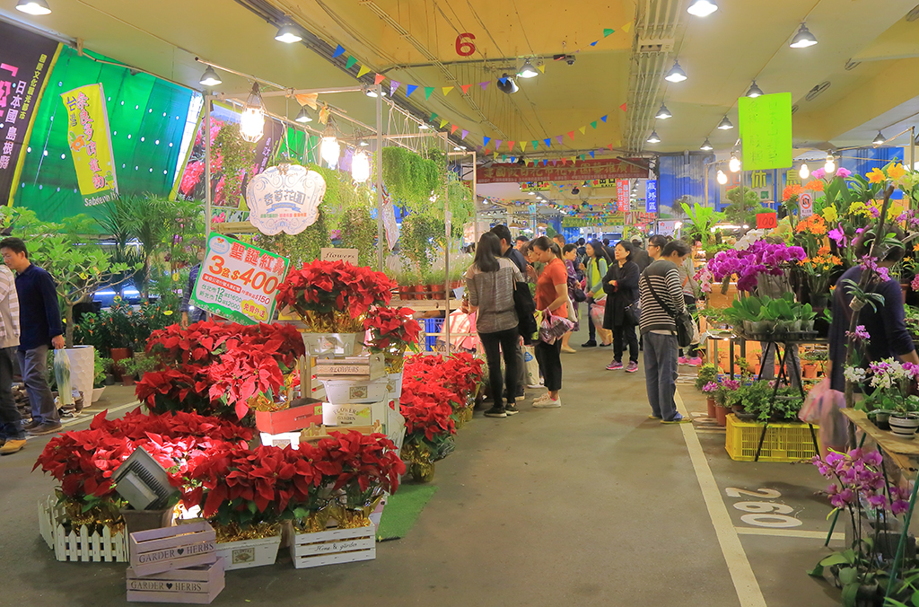 建國假日花市 玉市 臺北市