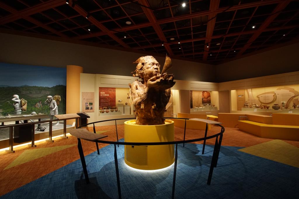 臺灣史前史廳-新石器時代早中期-海風藝術作品