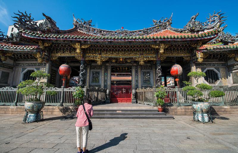 Templo Lungshan en Taipei