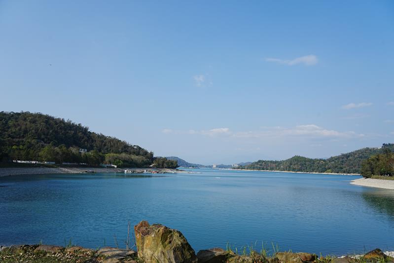 日月潭月牙灣