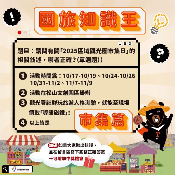 【#國旅知識王】<a href='https://www.i ...