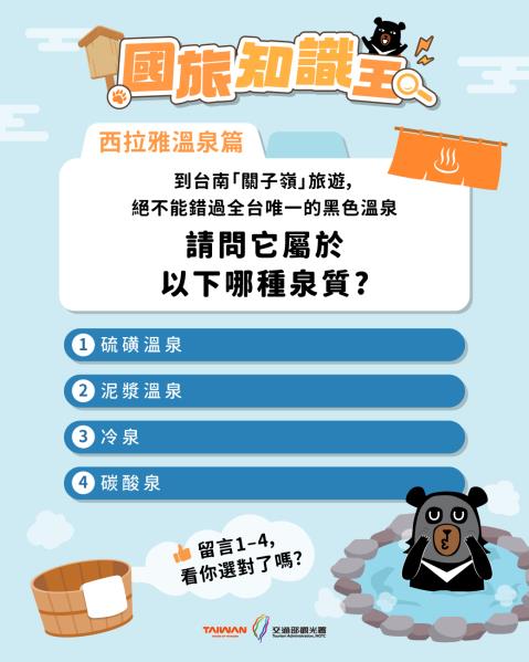 #國旅知識王｜#西拉雅溫泉篇️️️霧氣繚繞的空間裡，深色泉水 ...