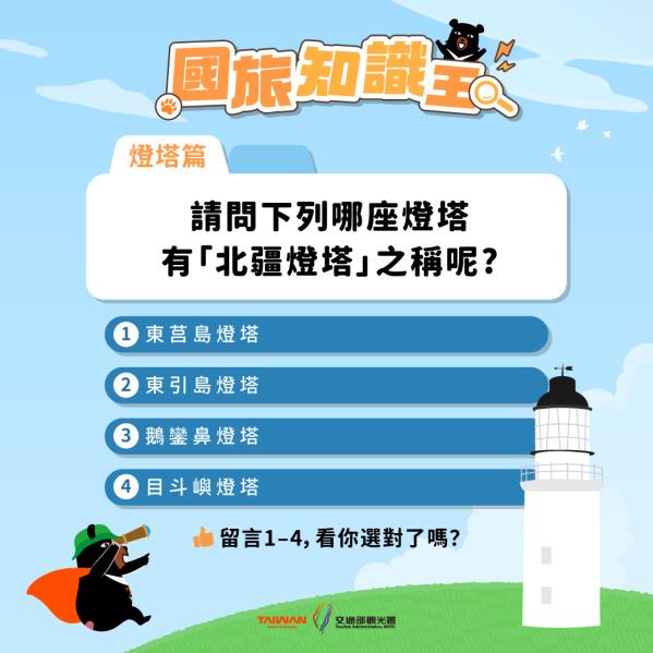 #國旅知識王｜#燈塔篇海風吹拂燈光閃爍台灣四面環海，沿岸有一 ...