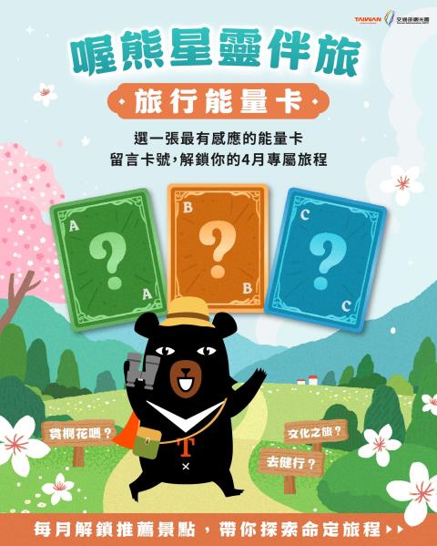 #喔熊星靈伴旅｜4月旅遊能量卡開選.ᐟ.ᐟ最近是不是想轉換能 ...