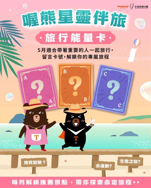 #喔熊星靈伴旅｜5月旅遊能量卡開選.ᐟ.ᐟ不論是家人朋友，還 ...