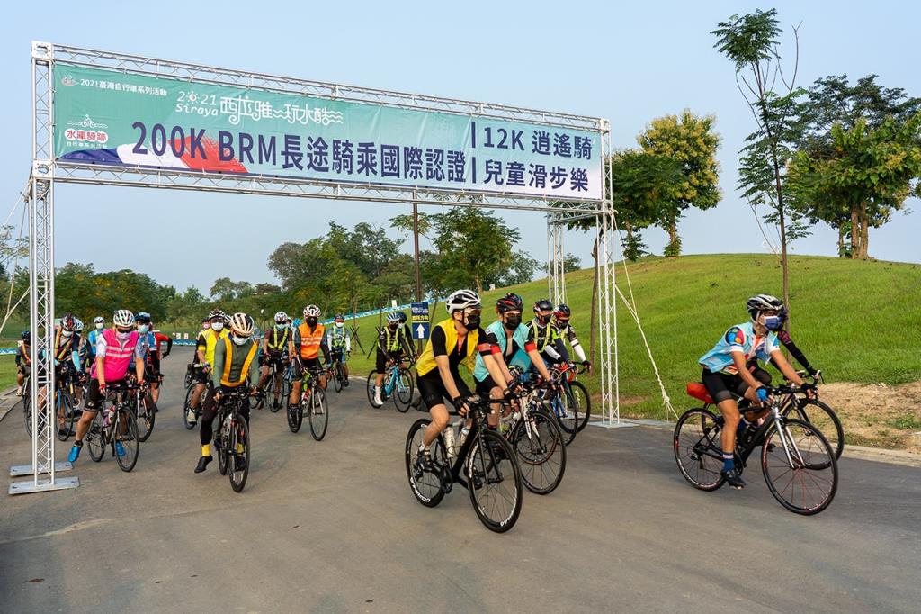 西拉雅玩水酷-200K BRM長途騎乘國際認證賽  年度：2021  來源：西拉雅國家風景區管理處