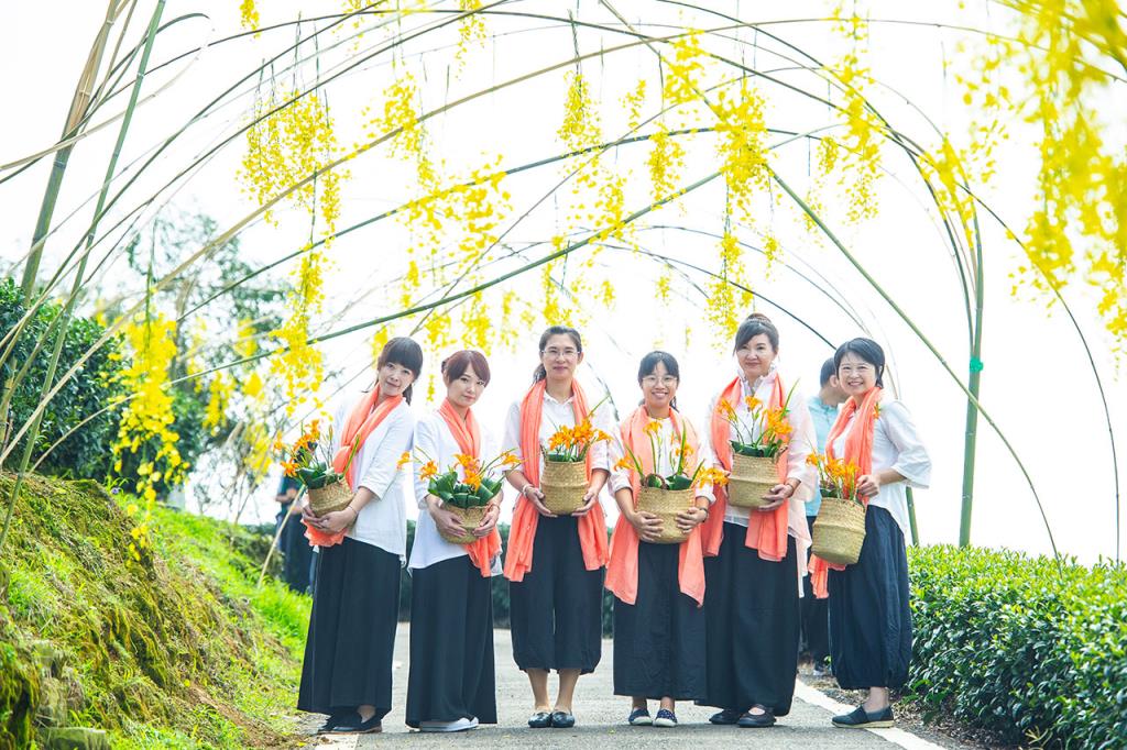 以在地花卉迎賓  年度：2020  來源：阿里山國家風景區管理處