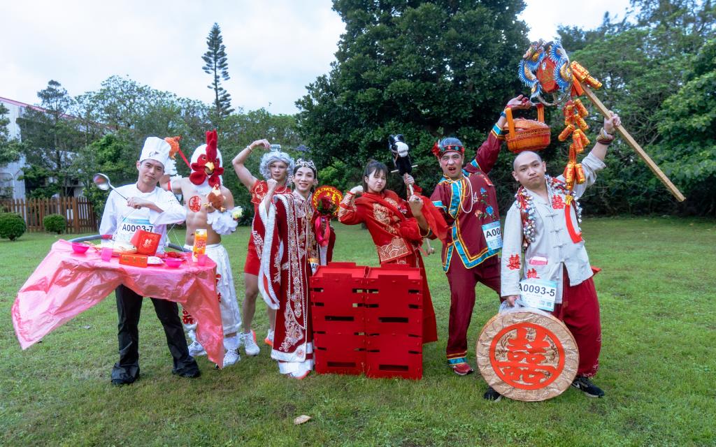 每年展現創意的變妝組，總是讓人眼睛為之一亮