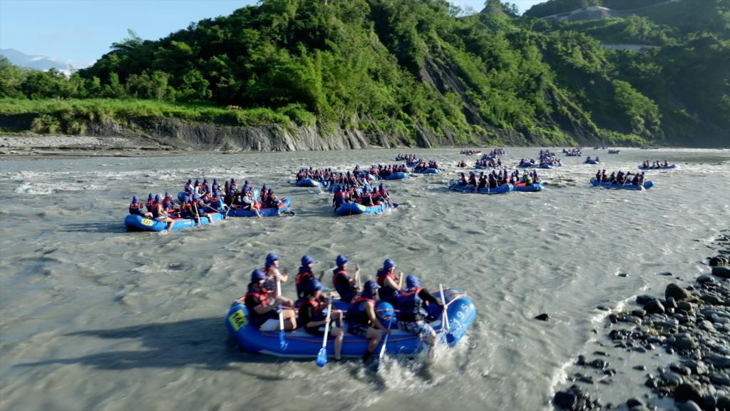 秀姑巒溪泛舟鐵人三項競賽