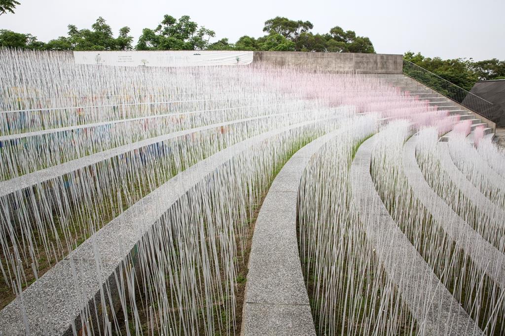 《夏雪》地景藝術  年度：2020  來源：客家委員會