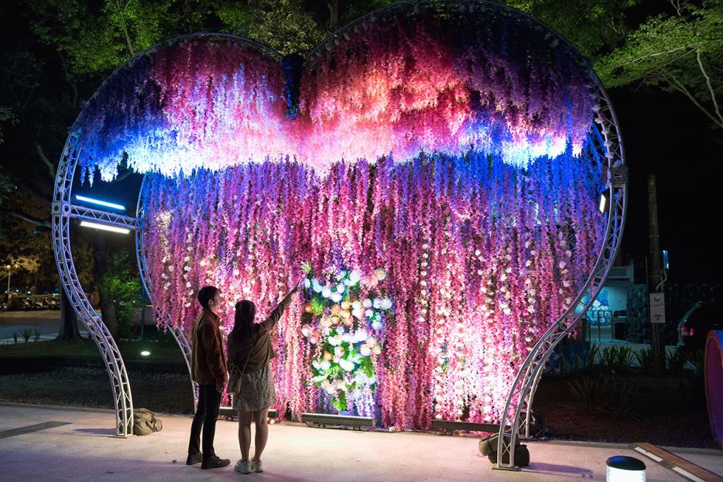 夢幻花牆  年度：2020  來源：嘉義市政府