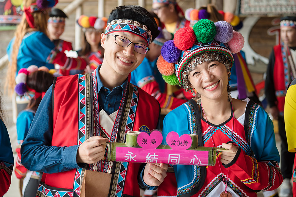 鄒族婚禮體驗  年度：2019  來源：阿里山國家風景區管理處