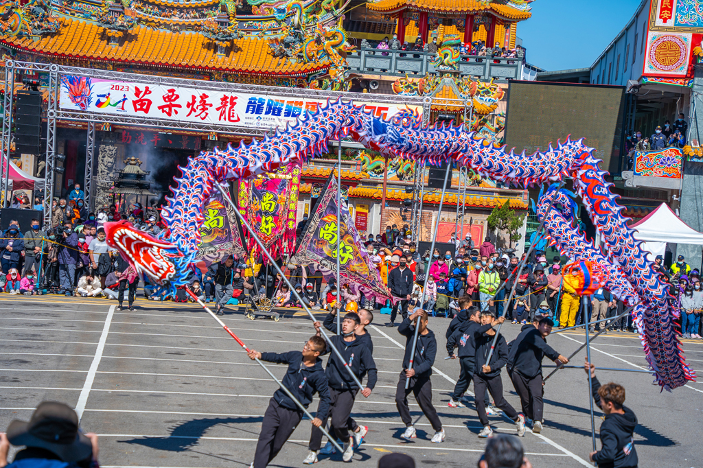 貓裏客家龍龍競技銀質獎尚好龍藝_年度_2023_攝影_馬維憶_來源_苗栗市公所  年度：2023