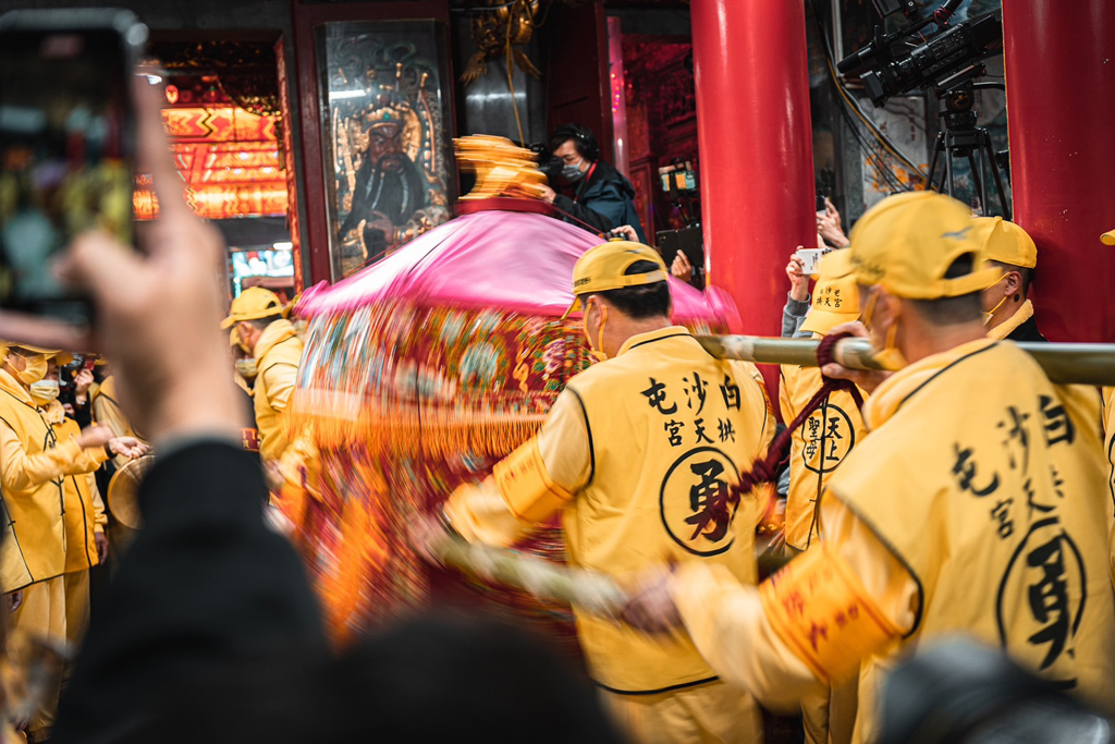 白沙屯拱天宮媽祖進香  年度：2024  來源：苗栗縣政府文化觀光局