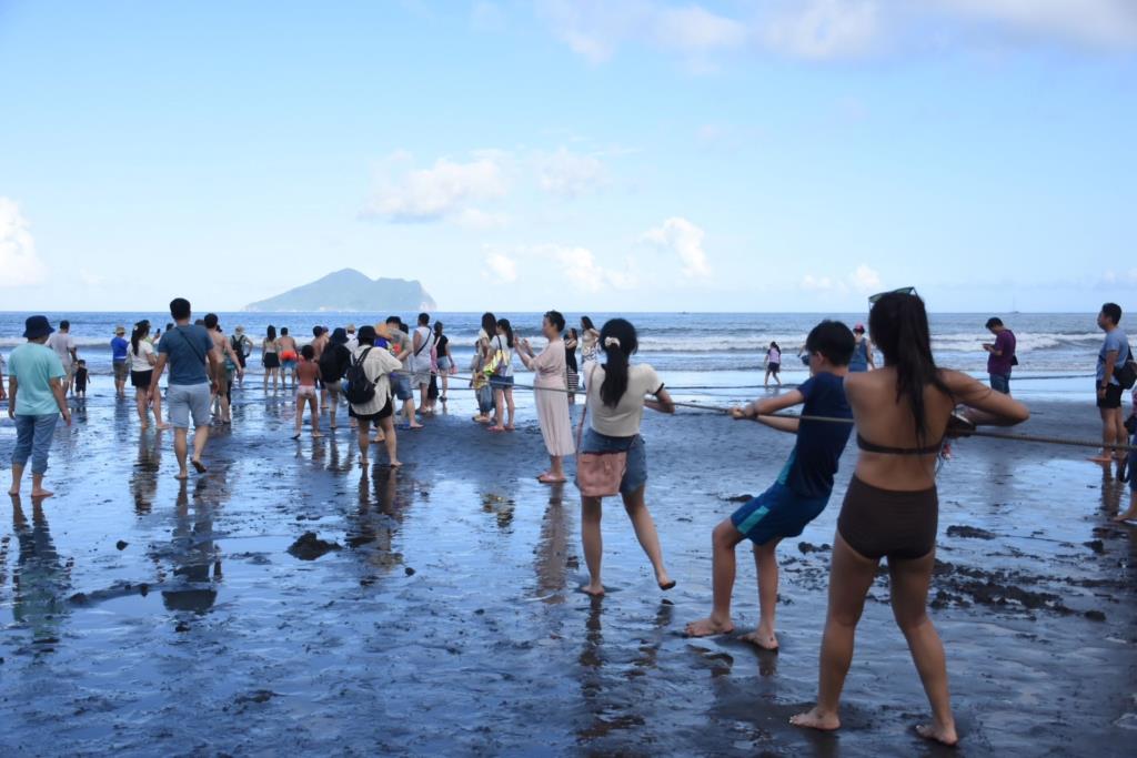 鐵道浪花小旅行-牽罟體驗