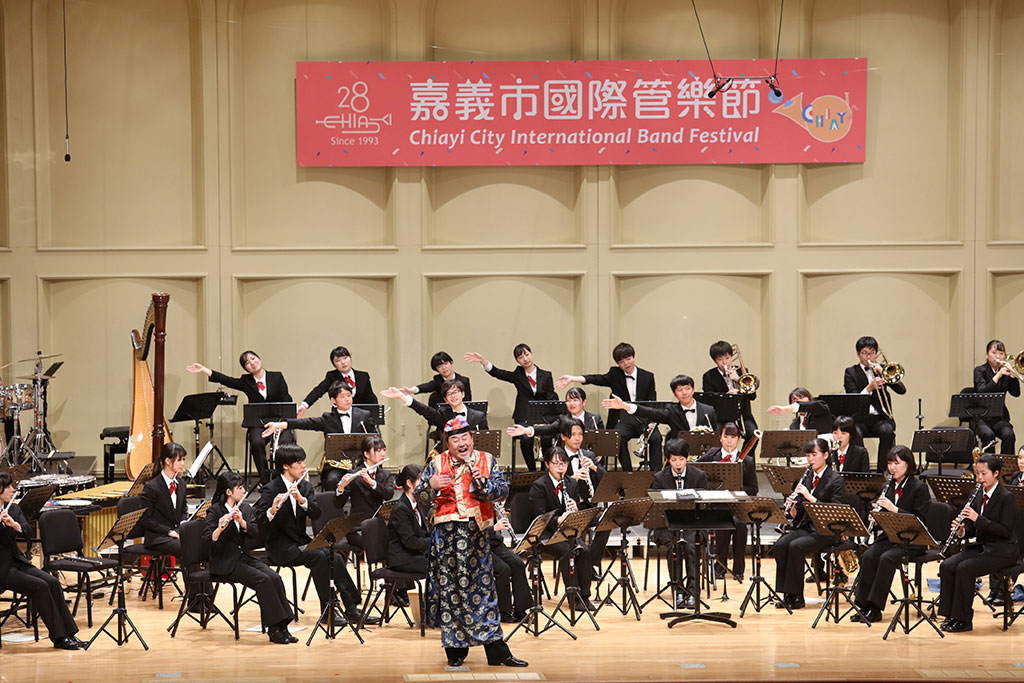 由日本靜岡大學管樂團帶來精彩演出  年度：2019  來源：嘉義市政府