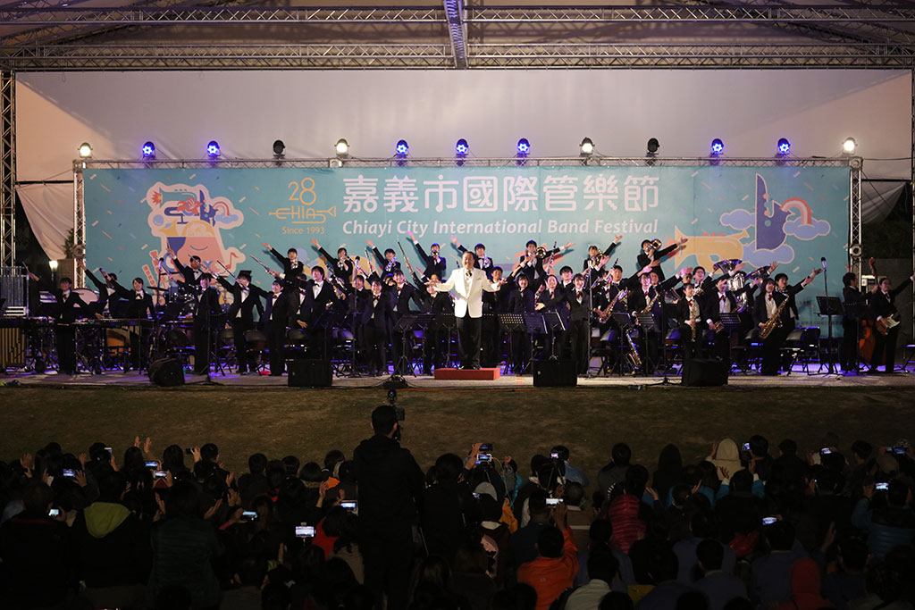 戶外音樂會盛大演出  年度：2019  來源：嘉義市政府