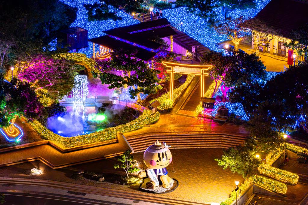 2025-2026屏東四重溪溫泉季四重溪燈區大景