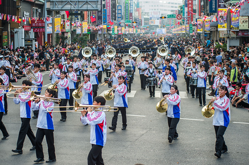踩街嘉年華-日本安城學園高等學校吹奏樂部  年度：2019  來源：嘉義市政府