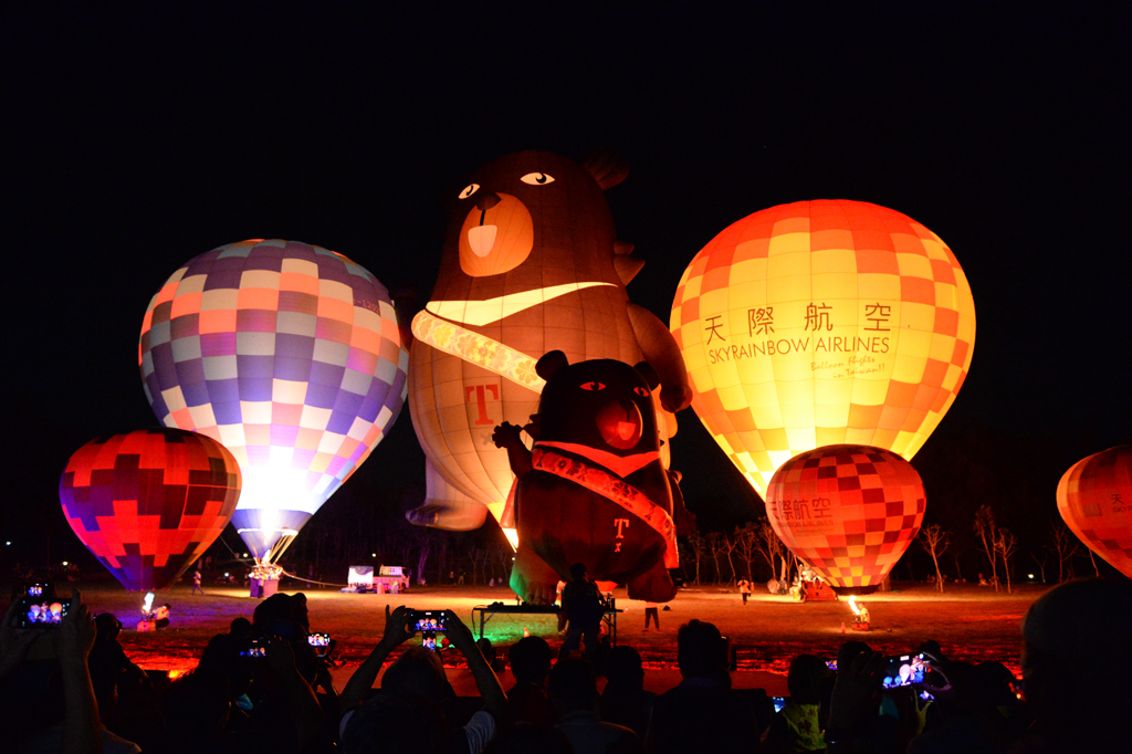 西拉雅森活節-熱氣球嘉年華光雕秀  年度：2023